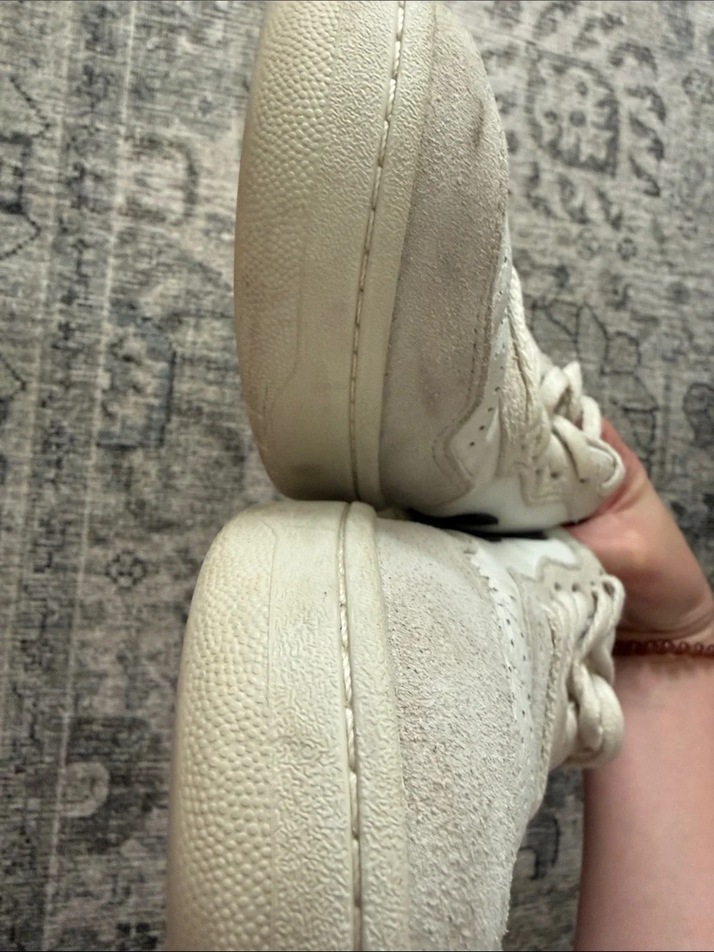 Veja Cream and Black Men's Sneakers